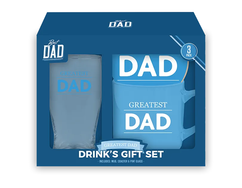 Father's Day Drink Gift Set dad