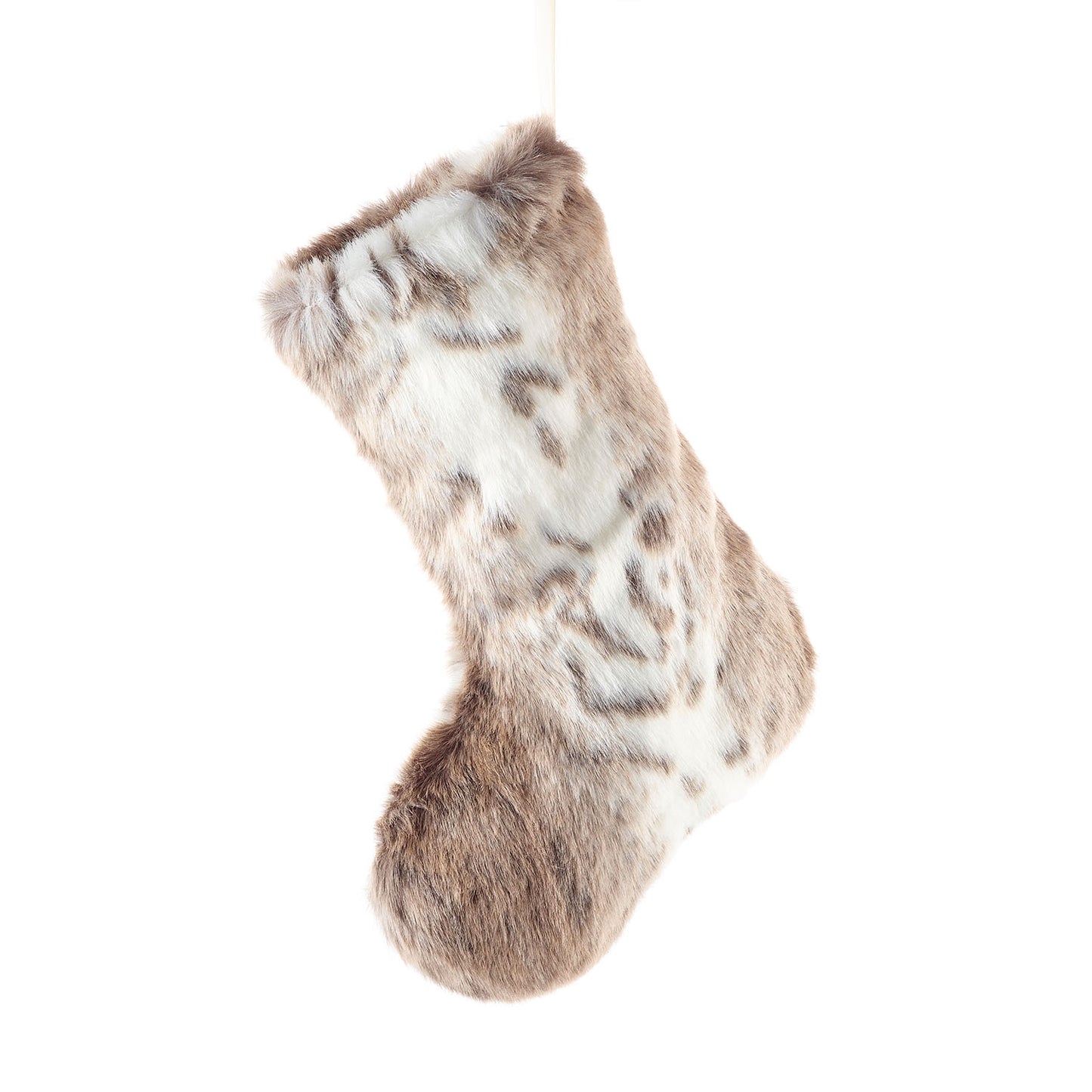 Faux Fur Christmas Stockings