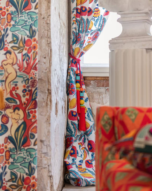 Fiori Di Limone Embroidered Fabric