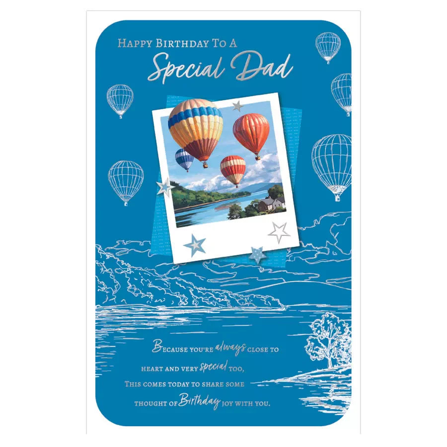 Prelude Birthday Dad happy birthday to a special dad 6 page inserts