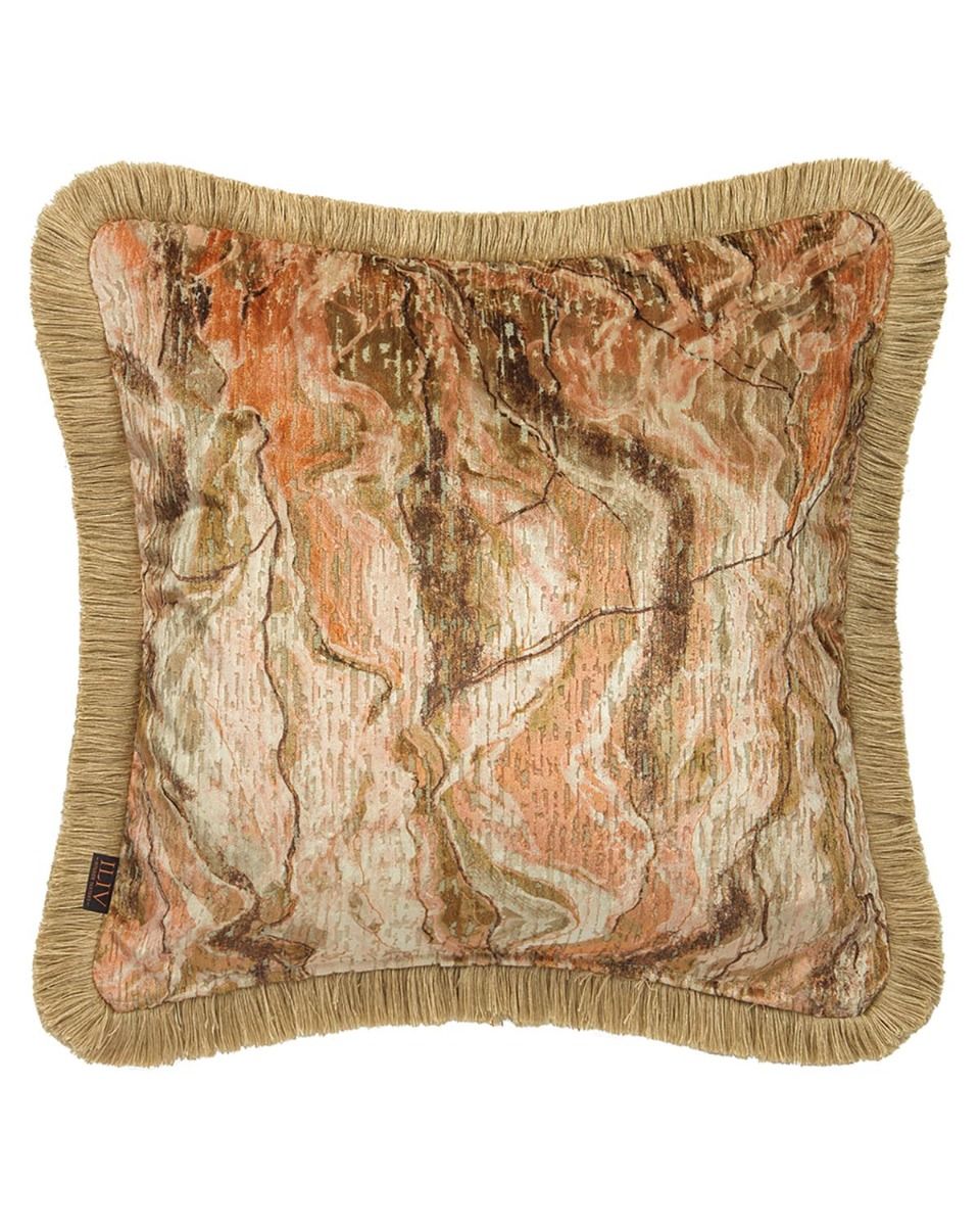 Illusion Amber Cushion 50x50cm