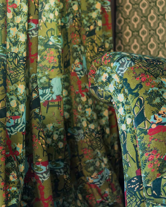 La Brasseria Fern Velvet