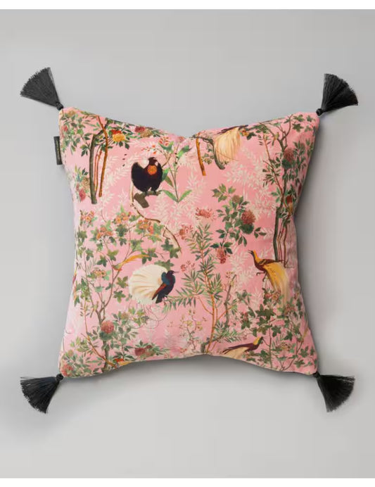 GEMME EMBROIDERY Velvet Embroidered Cushion