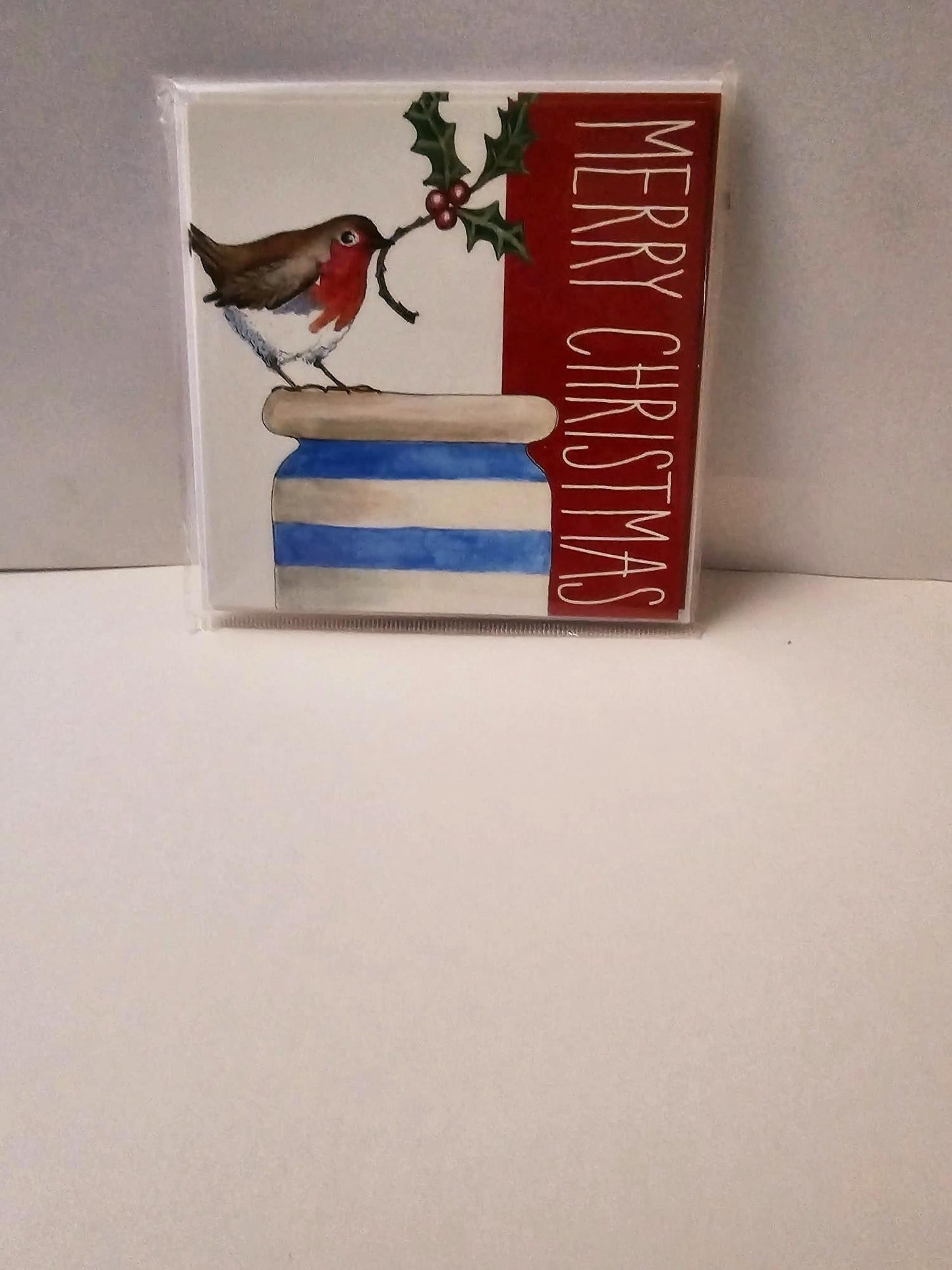caroline cleave robin cards merry christmas card set
