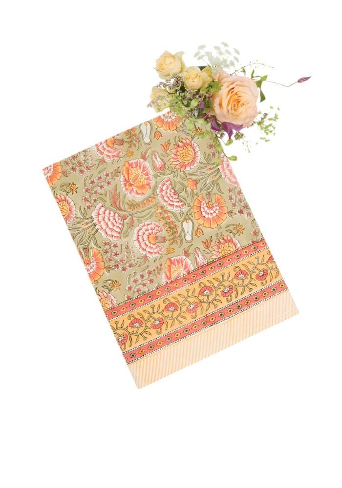 Mughal Rajan Floral Tablecloth
