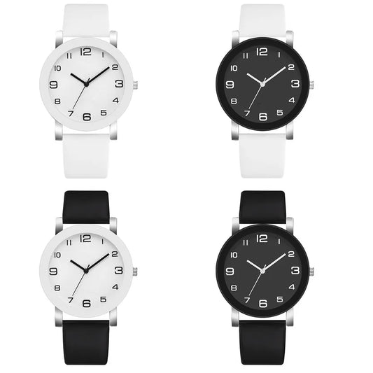 new casual simple digital scale men's watch men's belt quartz men's watch watch wholesale