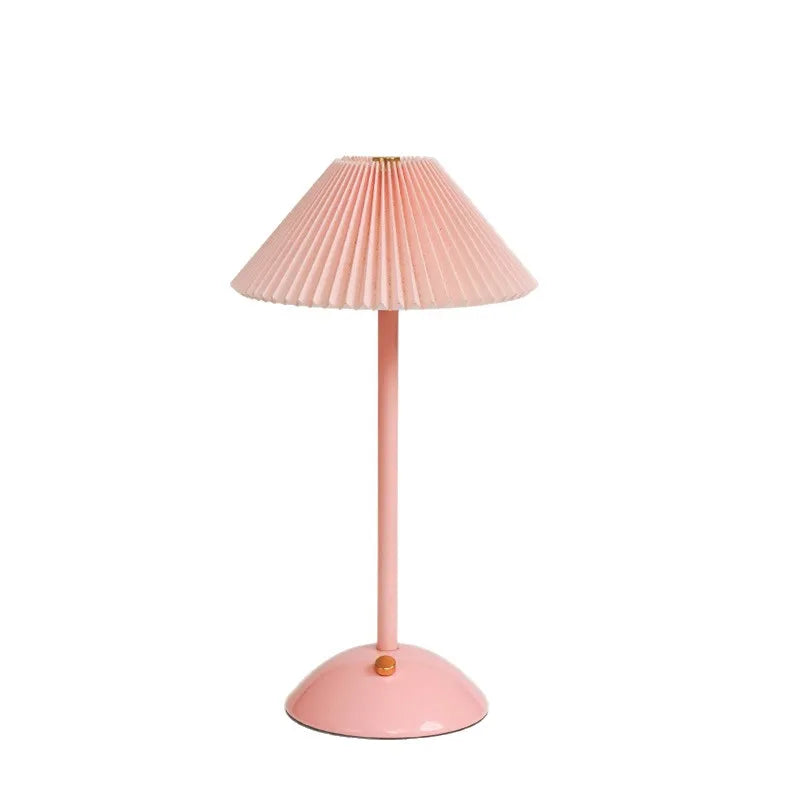 Nordic Fabric Lampshade Charging Living Room Bedside Creative Atmosphere Reading Practical Gift Display Table Lamp