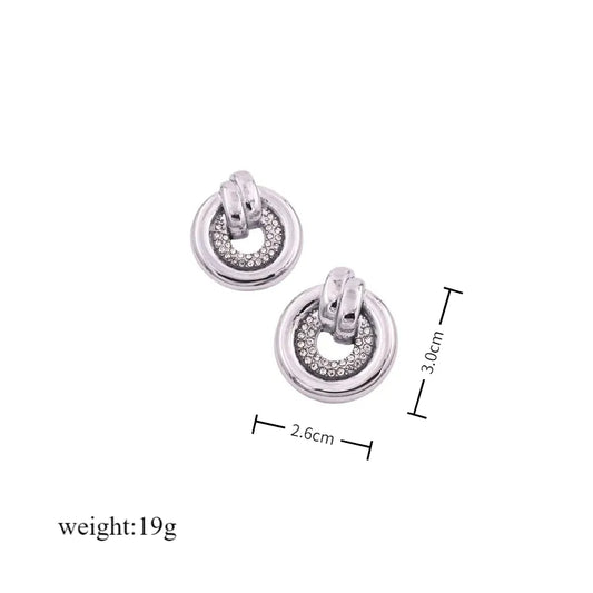 1 Pair Glam Cute Vintage Style Flower Polishing 304 Stainless Steel 18K Gold Plated Butterfly Backs Ear Studs