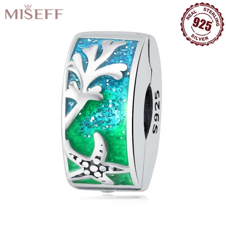 1 Piece 925 Sterling Silver Pearl Zircon Tortoise Polished Pendant Beads Spacer Bars Jewelry Accessories