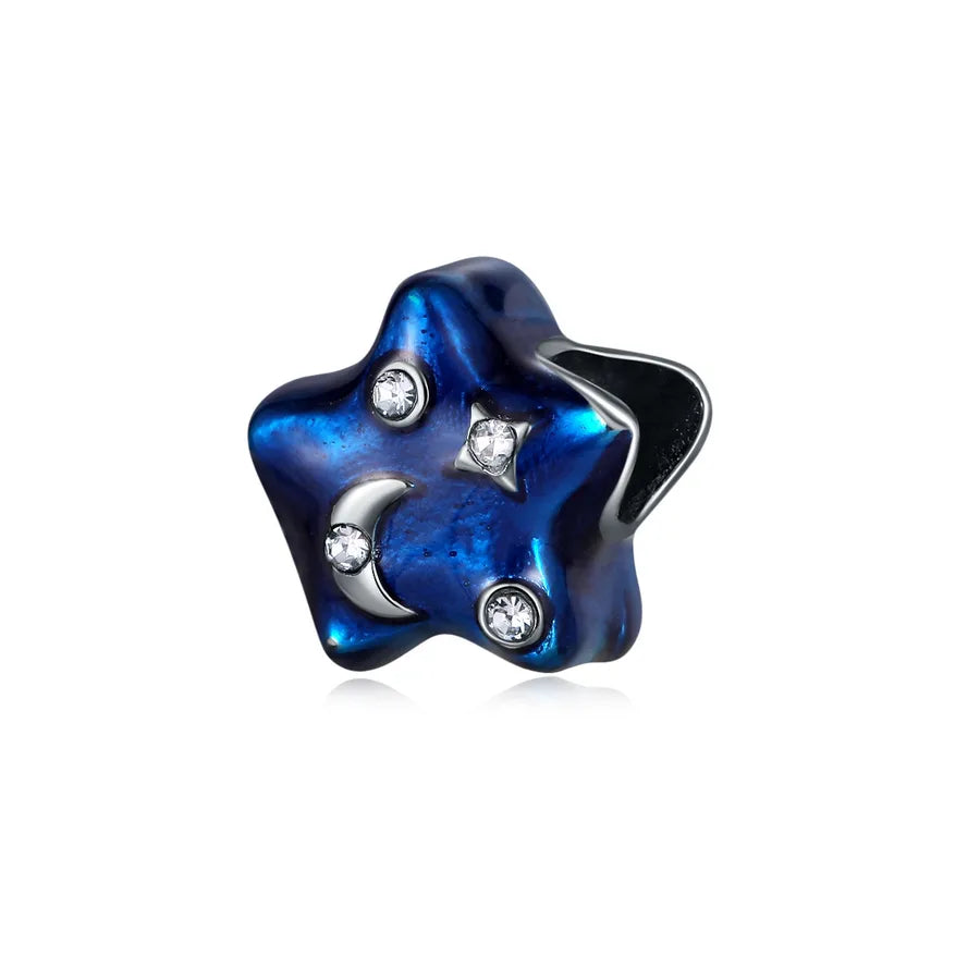 1 Piece 9*10mm Alloy Heart Shape Bow Knot Shell Beads