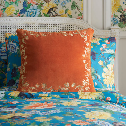 Sapphire Garden Spice Cushion 50x50cm