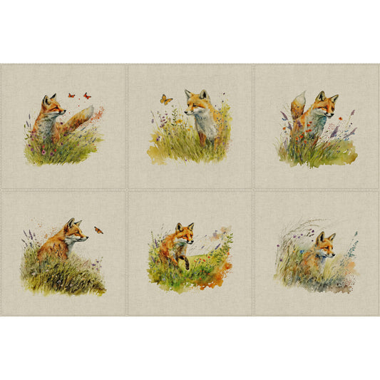 Country Foxes Panels