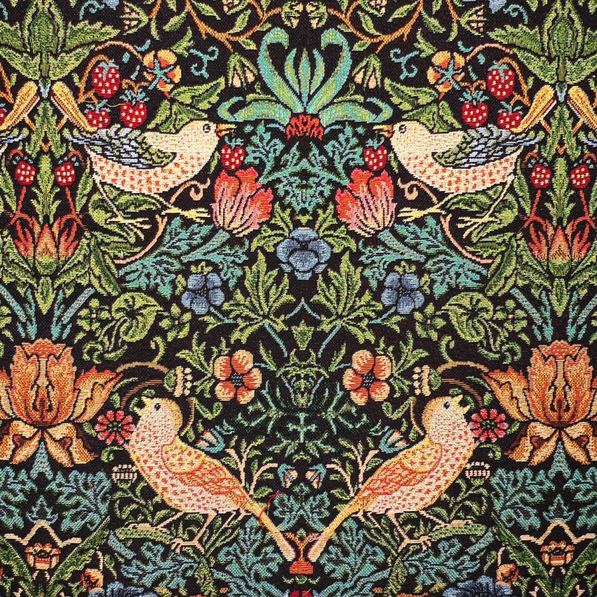 Strawberry Thief Tapestry Jacquard Fabric