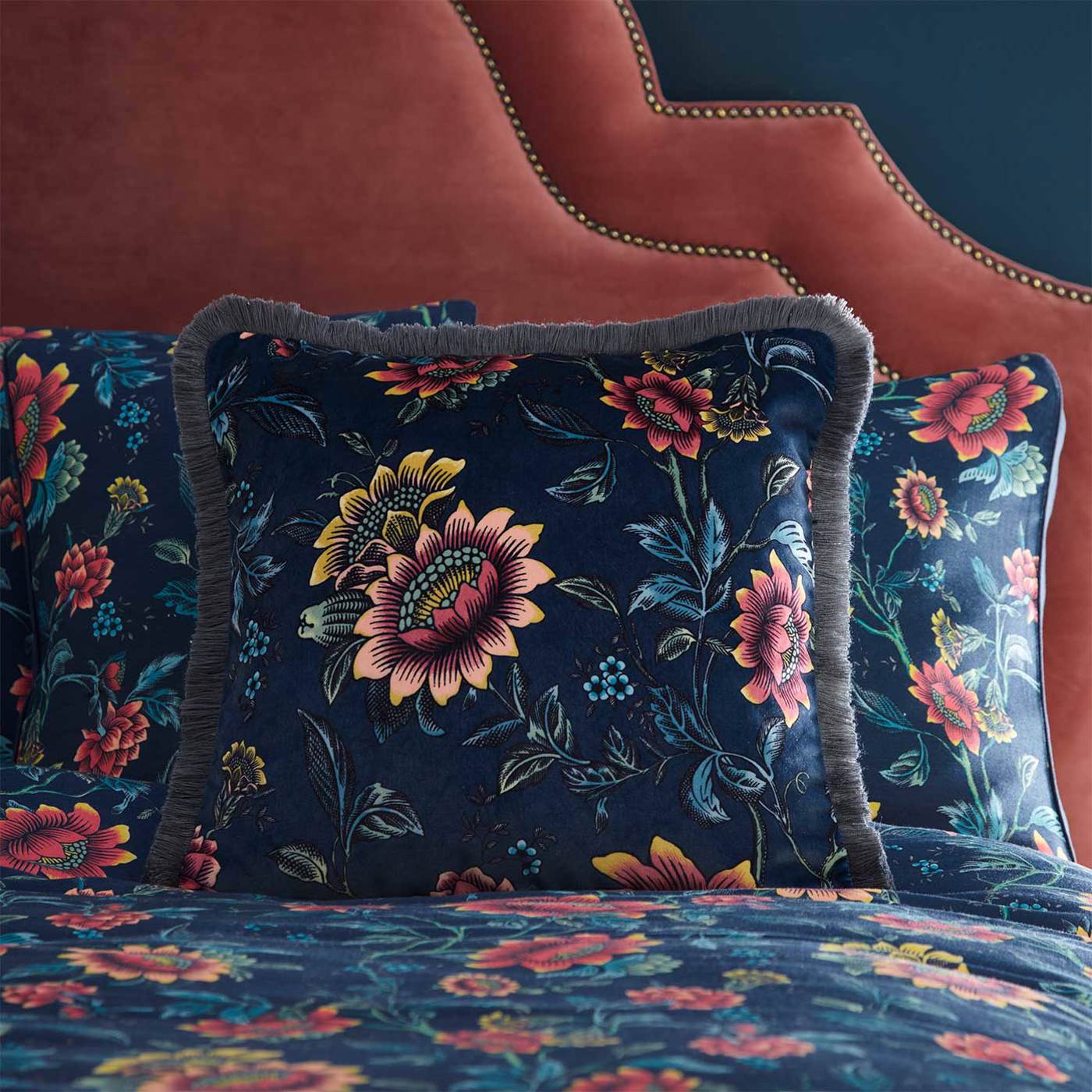 Tonquin Midnight Cushion 43x43cm