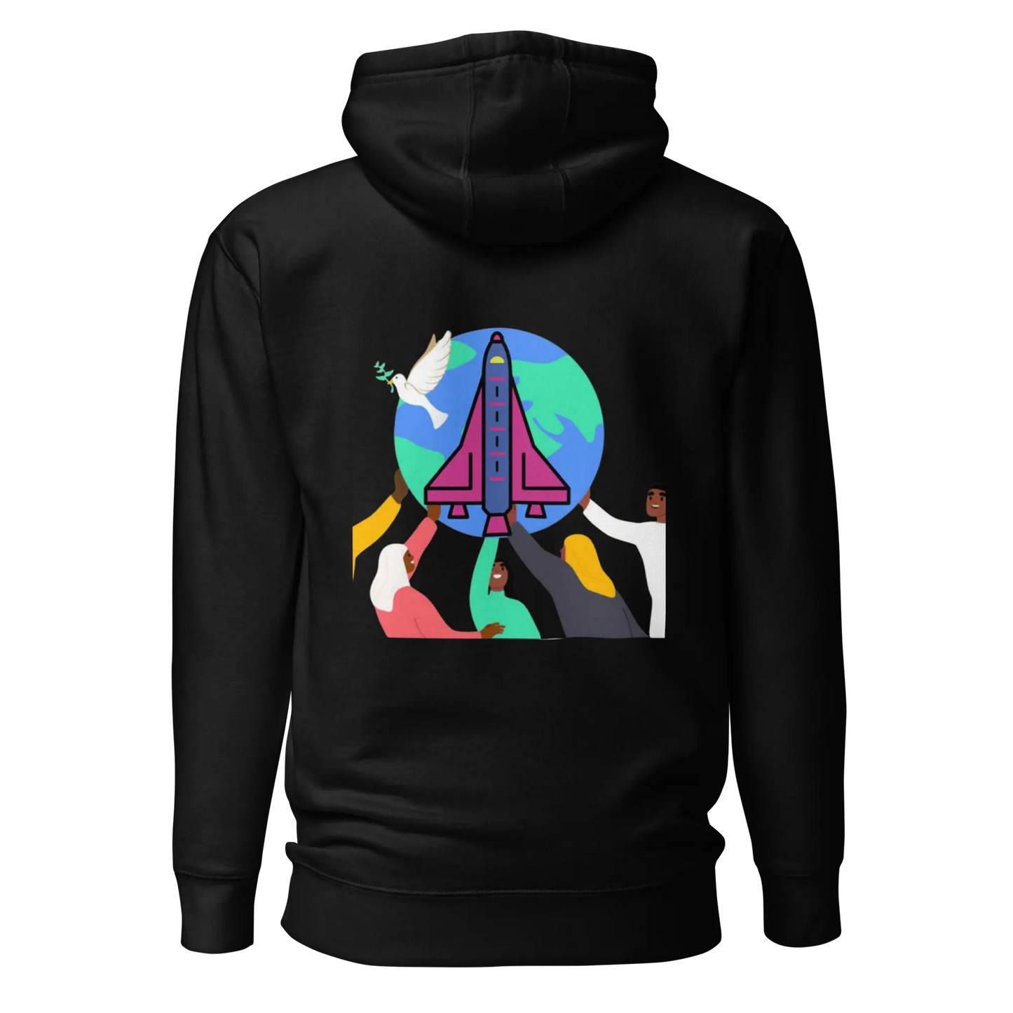 Full Black elte26 Hoodie