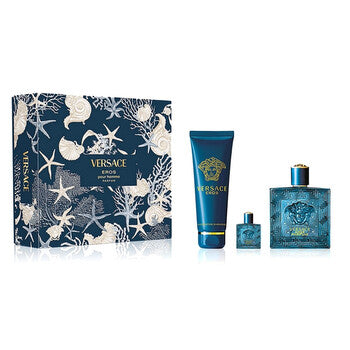 Versace Pour Homme Gift Set 100ml EDT + 150ml Bath and Shower Gel + 5ml EDT