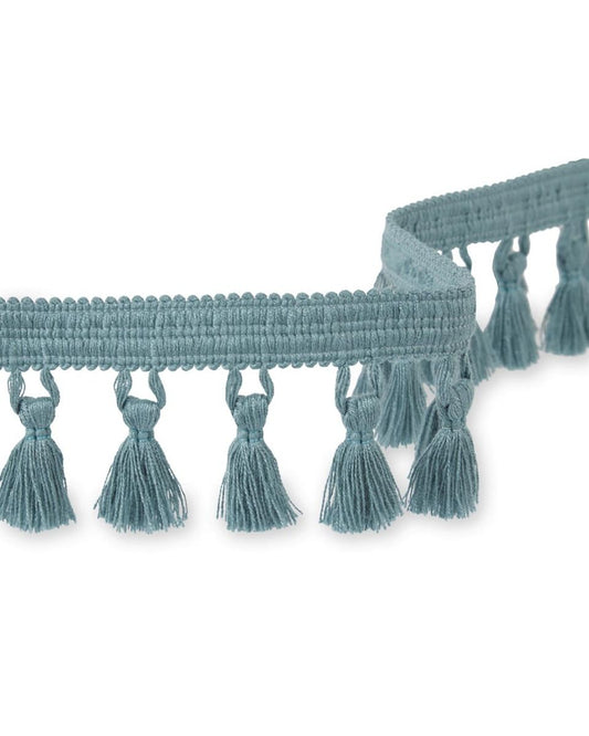 Violette Tassel Slate Blue