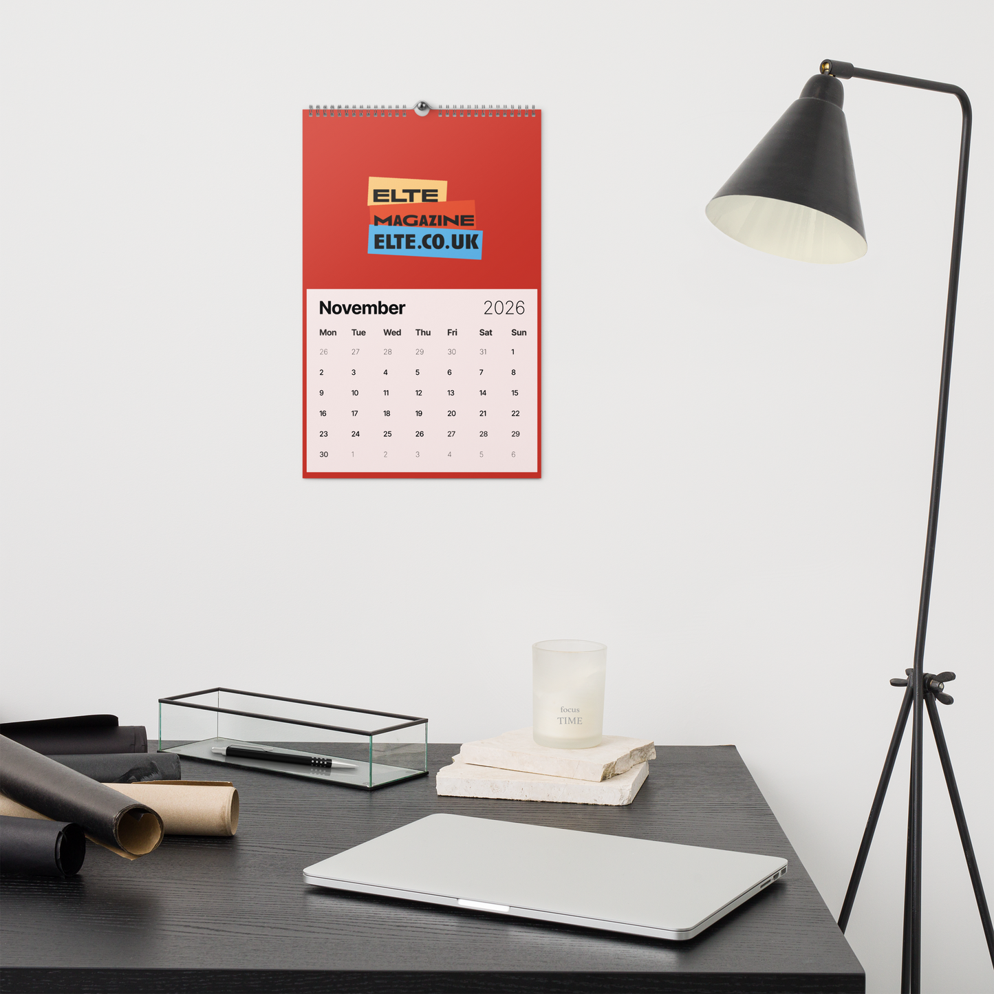 Global Founders Wall calendar (2026)