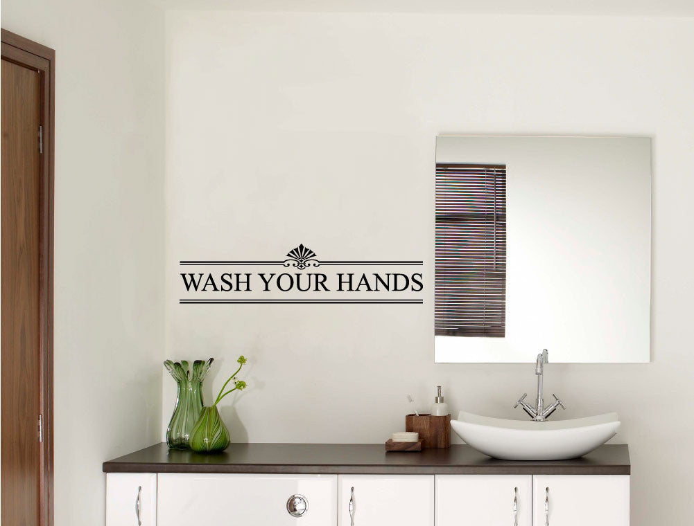 Wash Your Hands Decal