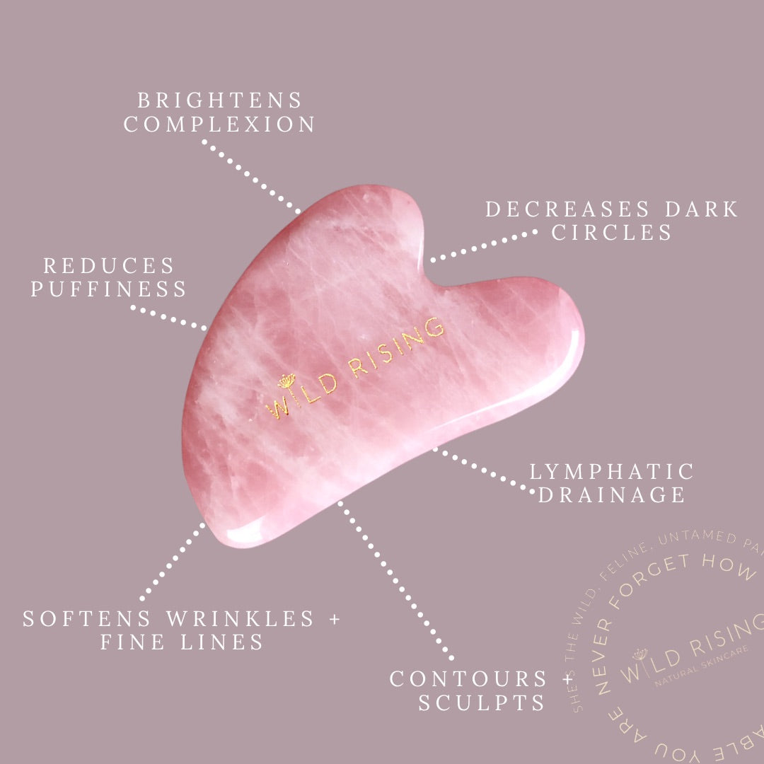 Imperfect Rose Quartz Gua Sha