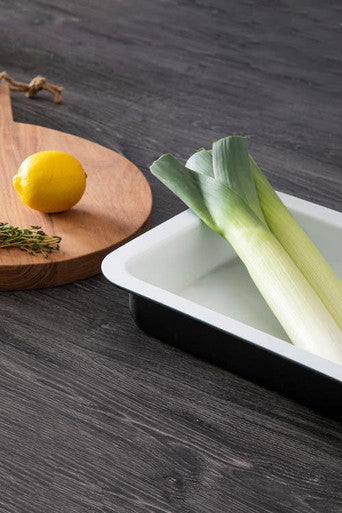 Ecocook Black Rectangular Roasting Dish
