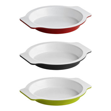 Ecocook Black Round 27cm Baking Dish with Handles