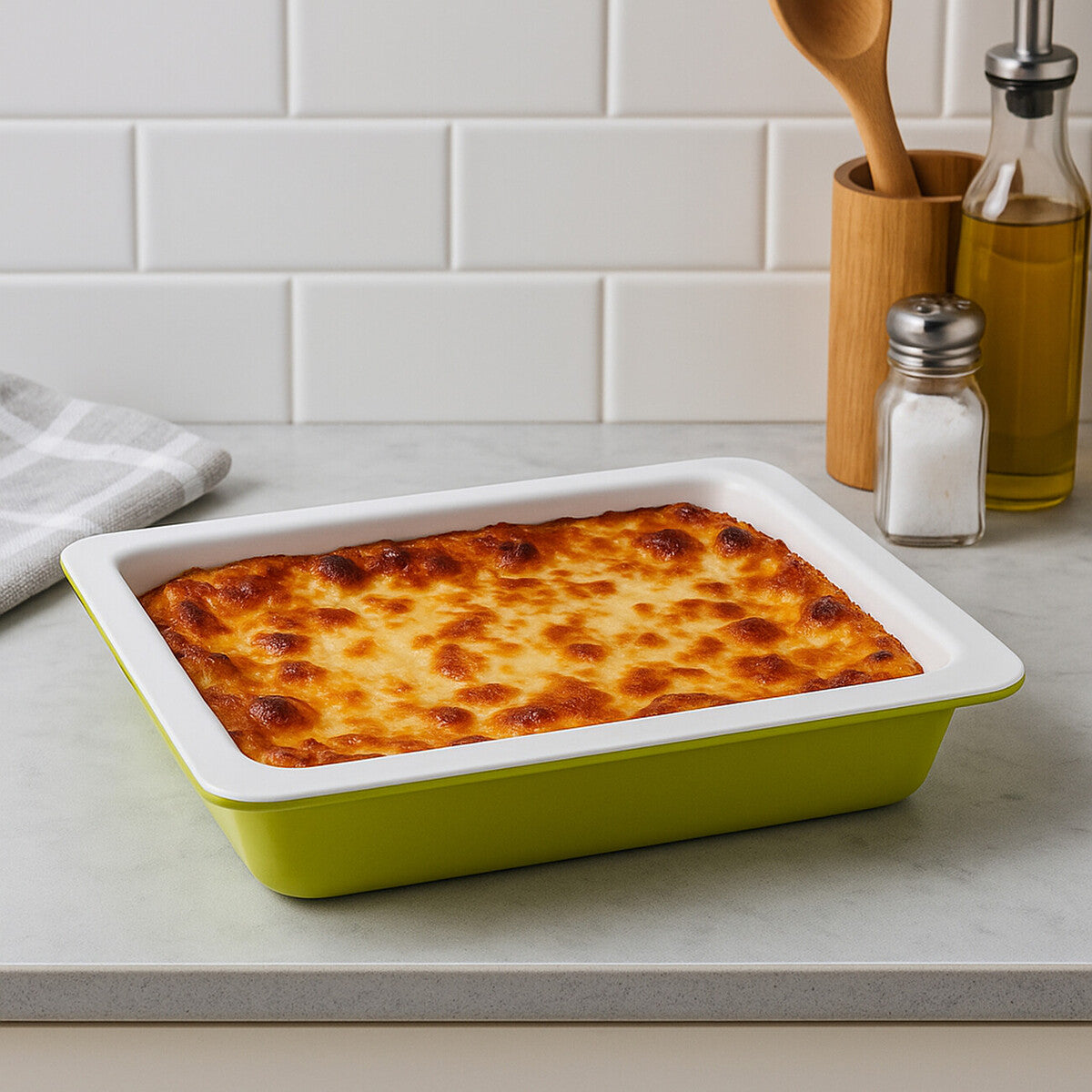 Ecocook Lime Green Baking Dish