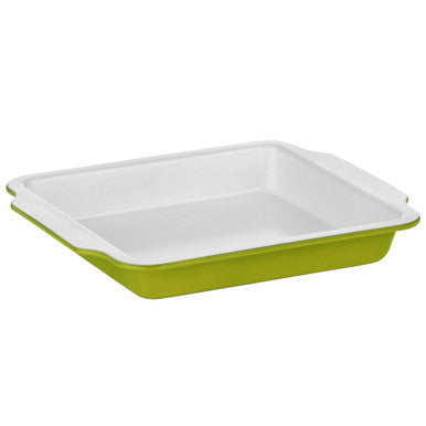 Ecocook Lime Green Square Baking Dish