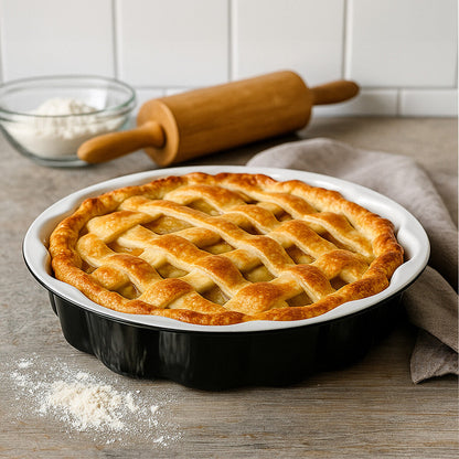 Ecocook Black Flan Dish