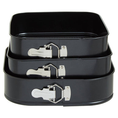 From Scratch Set Of Three Non Stick Square Cake Tins