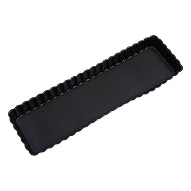 From Scratch Rectangular Fluted Flan Quiche Tin