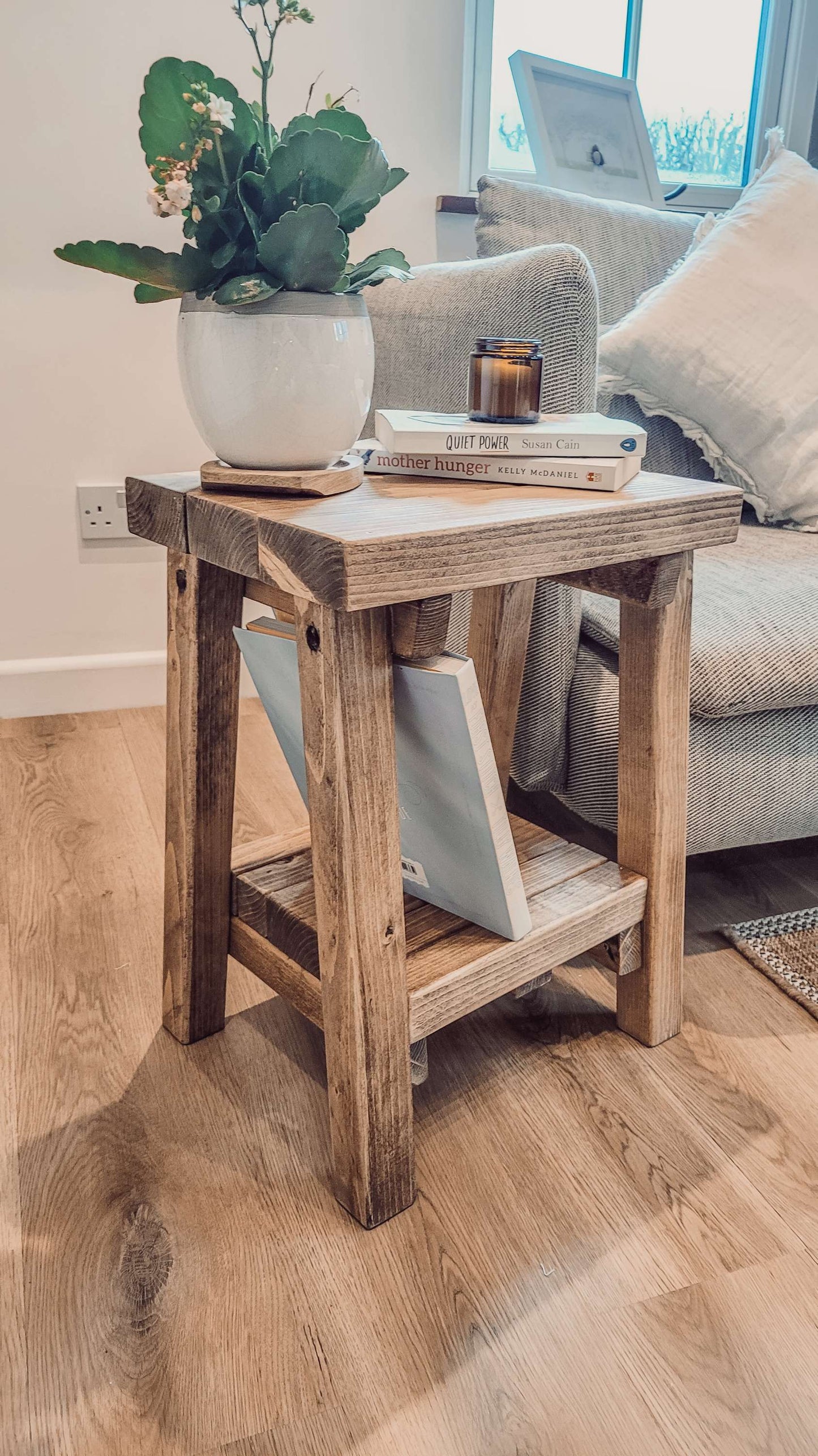 SIERA Side Table With Storage L40cm