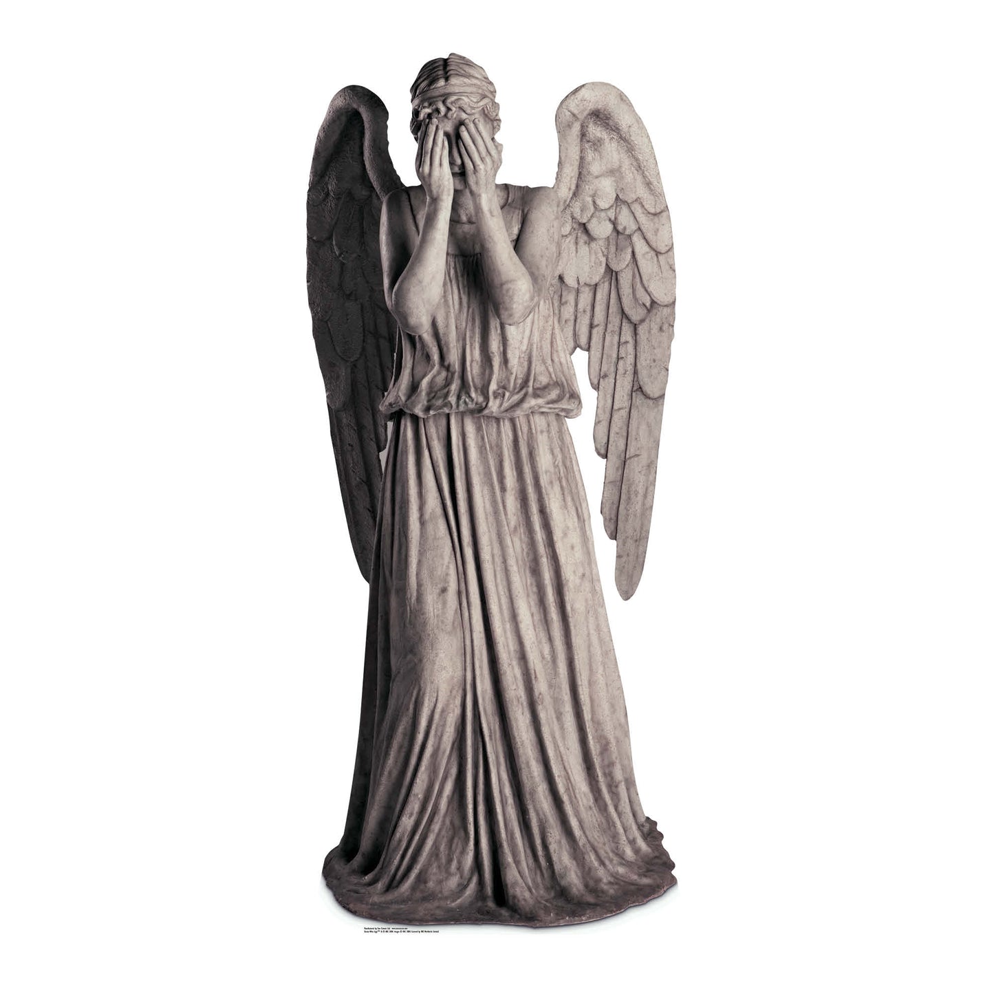 SC031 Weeping Angel Blink Angel Cardboard Cut Out Height 191cm