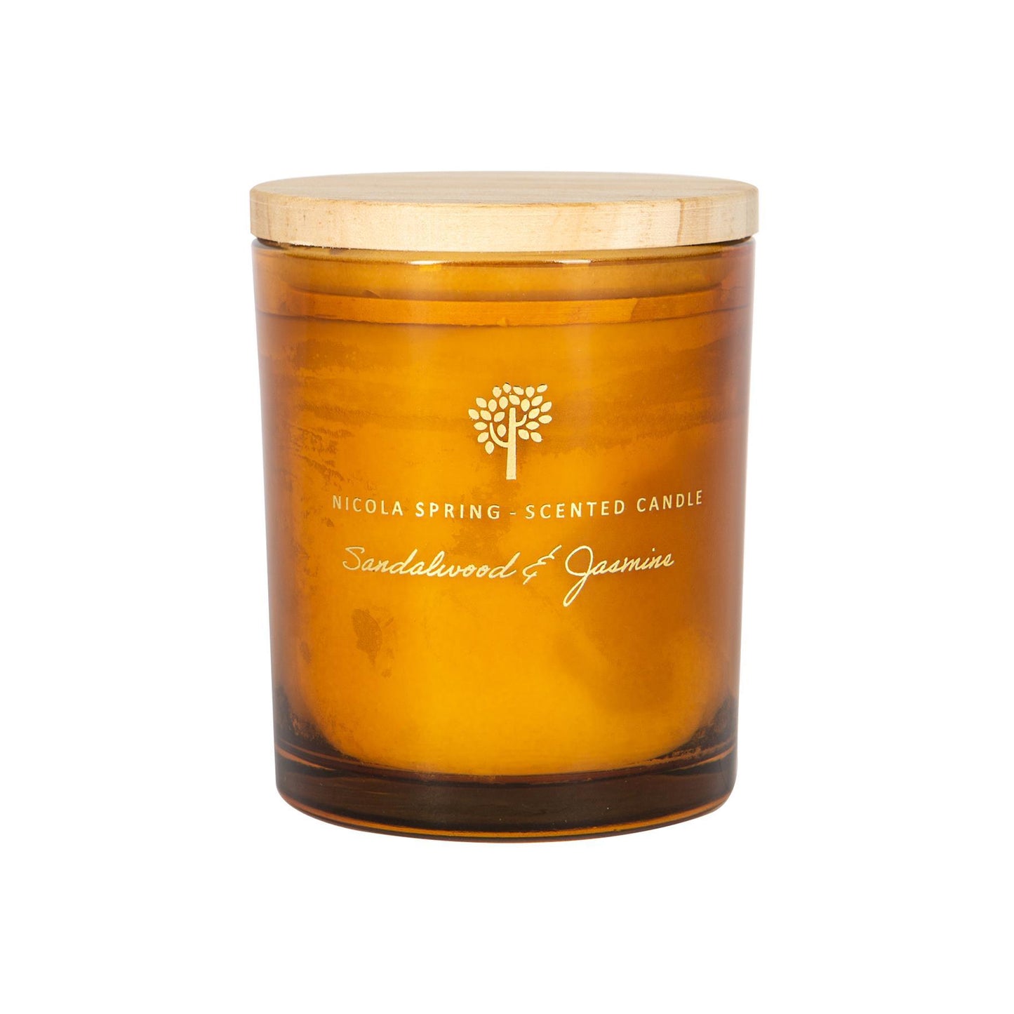 130g Sandalwood & Jasmine Soy Wax Scented Candle