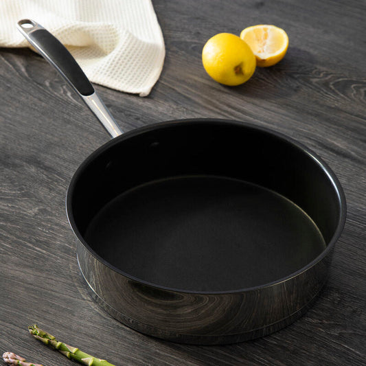 Tenzo 24 cm Stainless Steel Saute Pan