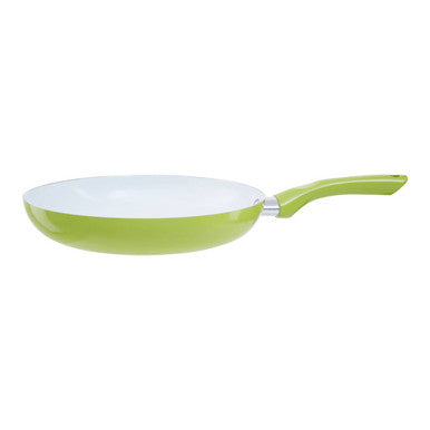 Ecocook 28cm Lime Green Frying Pan with Ceramic Coating