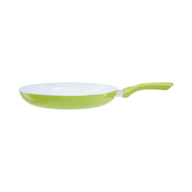 Ecocook 30cm Lime Green Frying Pan with Ceramic Coating