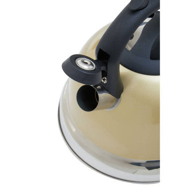Zion Light Gold 3 Ltr Whistling Kettle