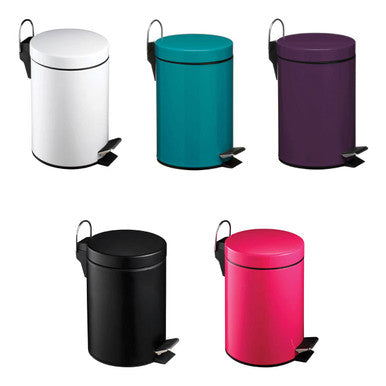 Parker 3 Litre Turquoise Pedal Bin