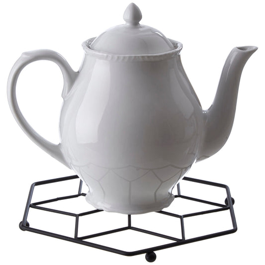 Vertex Contour Matte Black Trivet