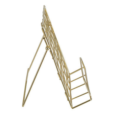 Vertex Deco Matte Gold Cook Book Stand