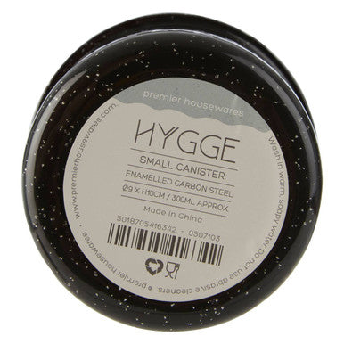 Hygge Small Black Canister