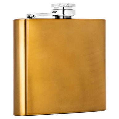 Auden 5Oz Gold Finish Hip Flask