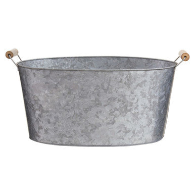 Drummond Galvanised Steel Drinks Tub