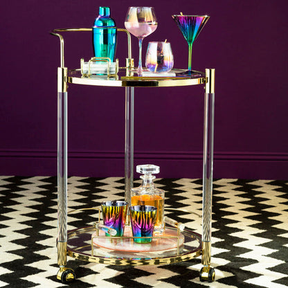 Auden Cocktail Shaker In Oil Slick Finish