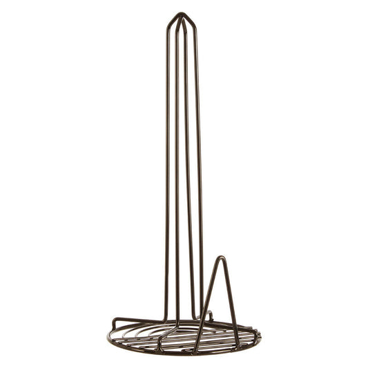 Vertex Kitchen Roll Holder with Black Nickel Finish