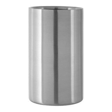 Dakota Stainless Steel Brushed Finish Wine Cooler