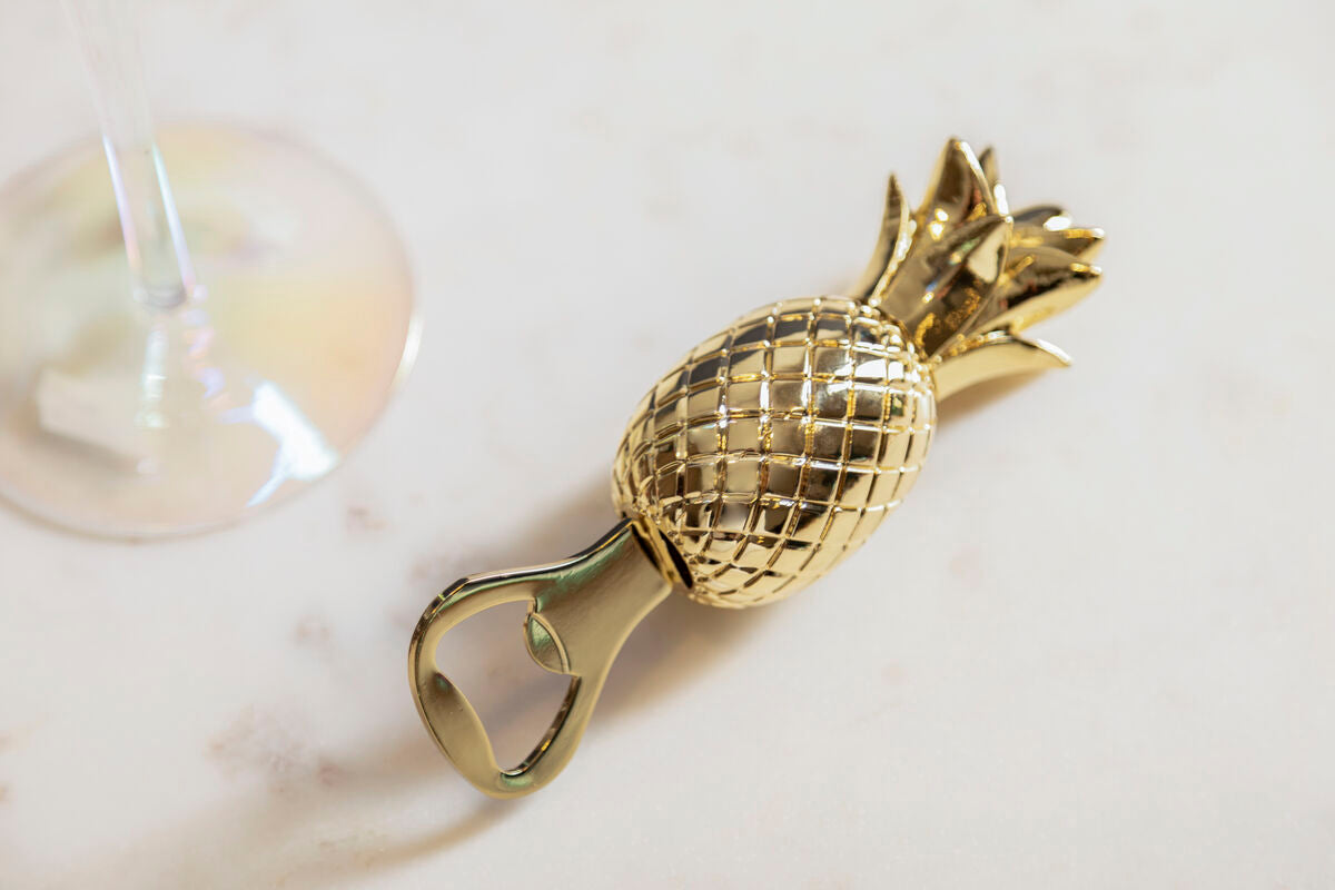 Modern Retro Pineapple Bottle Opener