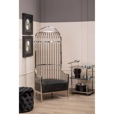 Miressa Large Black Party Bucket