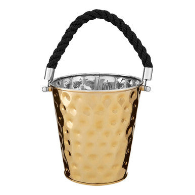 Miressa Medium Gold Finish Party Bucket